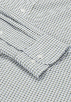 Traveler® Collection Traditional Fit Button-Down Collar Plaid Dress Shirt