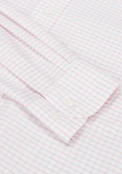 Traveler® Collection Traditional Fit Button-Down Collar Grid Dress Shirt