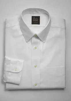 Traveler® Collection Traditional Fit Point Collar Dress Shirt - Big & Tall