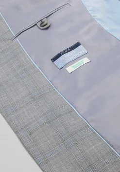 Traveler® COOLMOTION Tailored Fit Plaid Suit Separates Jacket