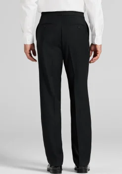 Traveler® COOLMOTION Tailored Fit Textured Wool Blend Tuxedo Separates Pants
