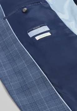 Traveler® COOLMOTION Tailored Fit Windowpane Sportcoat