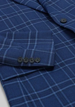 Traveler® COOLMOTION Traditional Fit Plaid Sportcoat