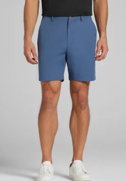 Traveler® Performance Tailored Fit Solid Golf Shorts 7'' - Big & Tall CLEARANCE