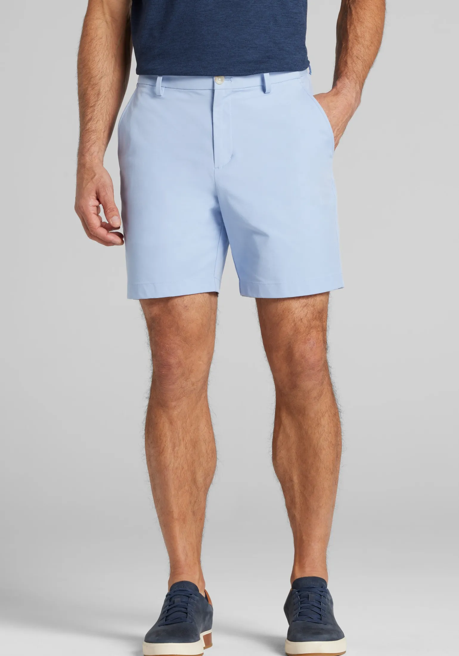 Traveler® Performance Tailored Fit Solid Golf Shorts 7'' CLEARANCE