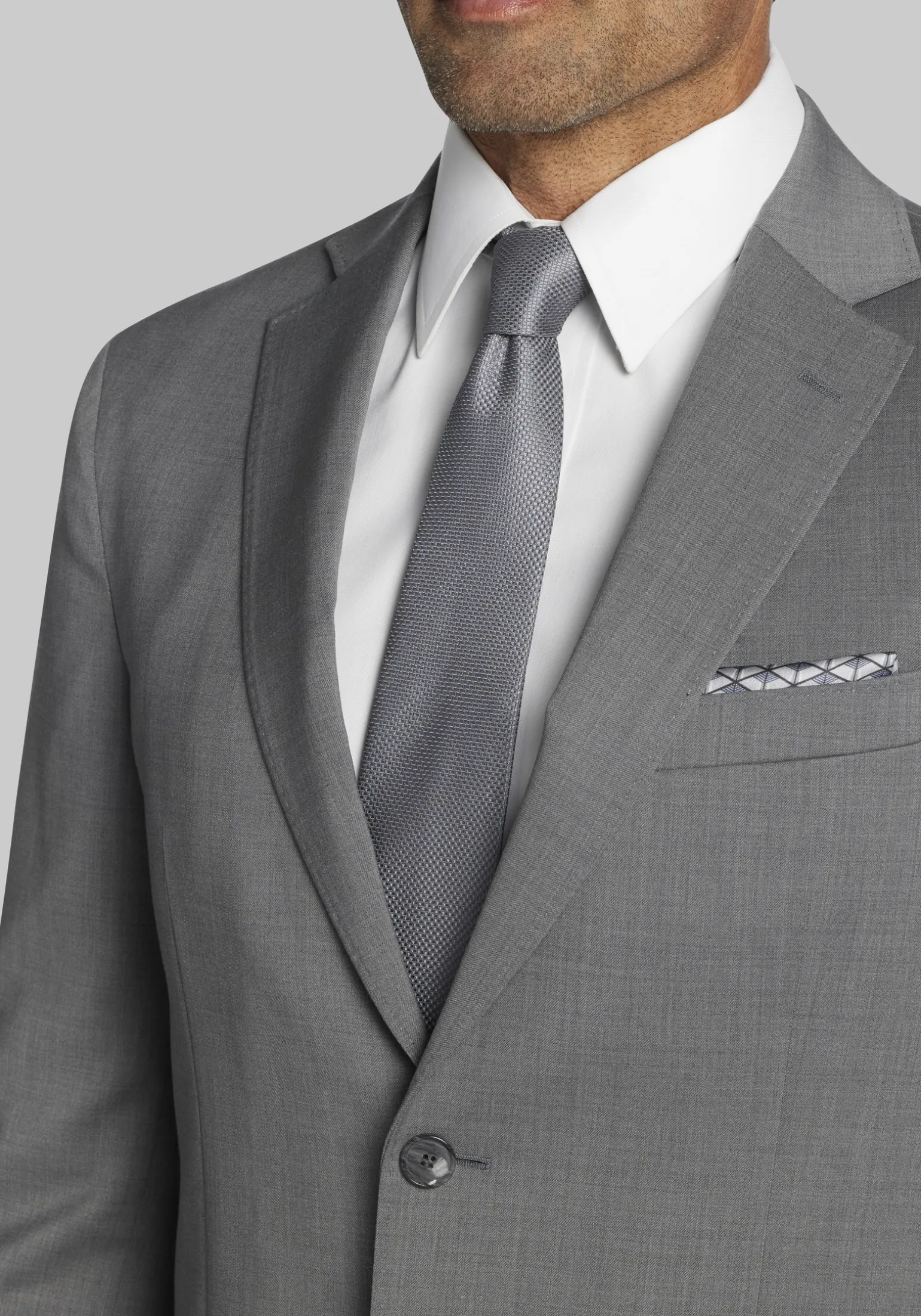 Traveler® Tailored Fit 100% Italian Wool Suit Separate Jacket