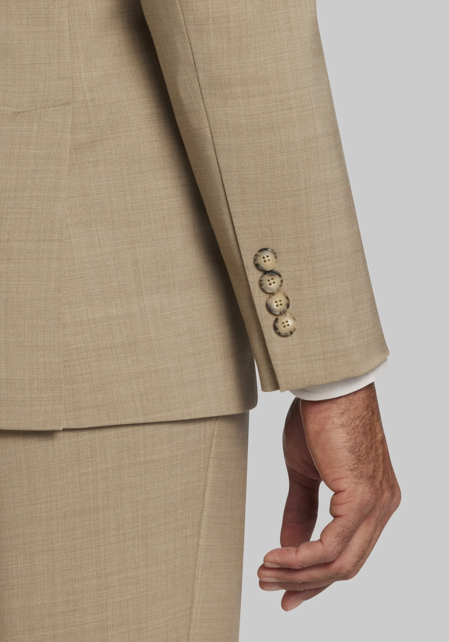 Traveler® Tailored Fit 100% Italian Wool Suit Separate Jacket