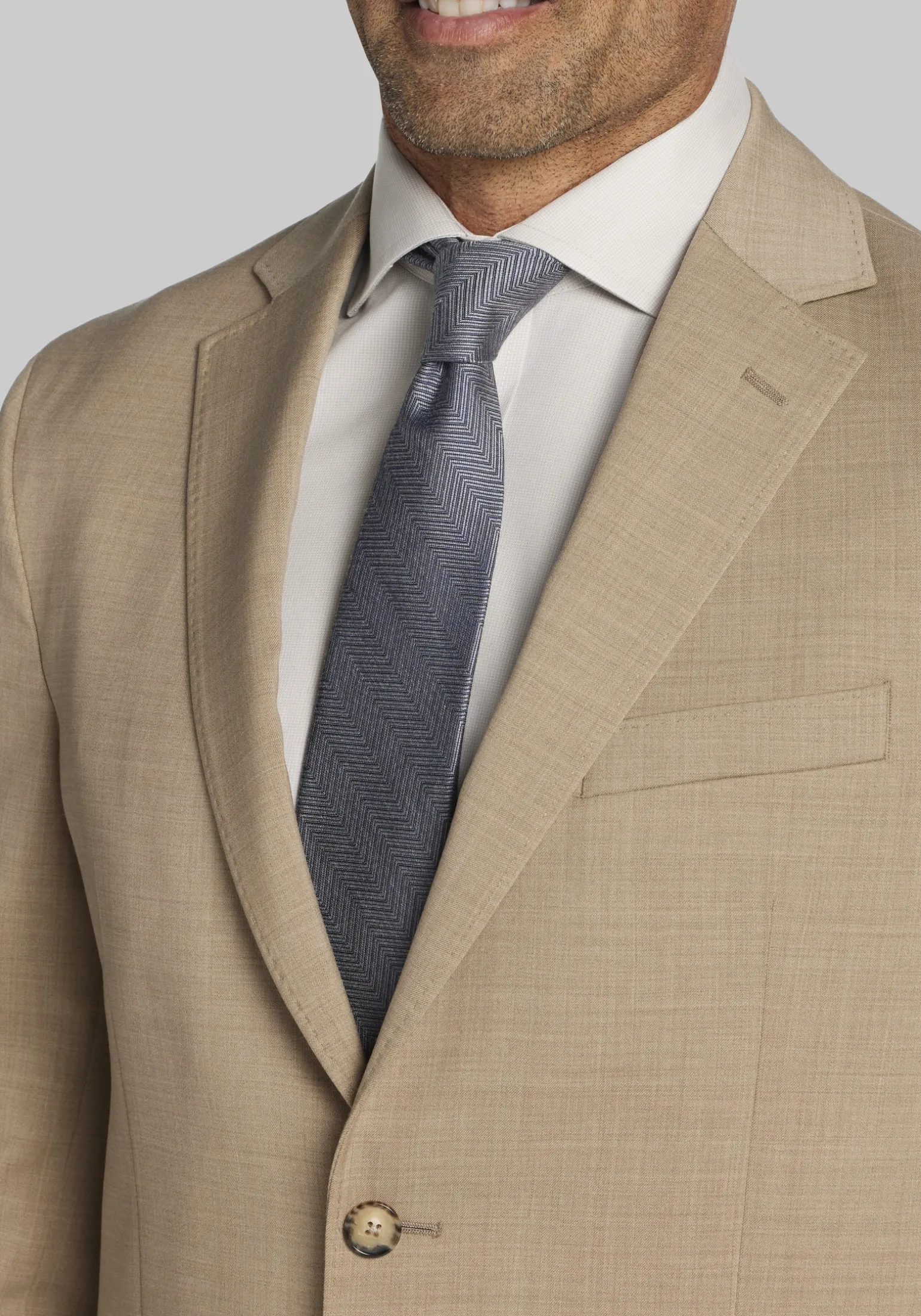 Traveler® Tailored Fit 100% Italian Wool Suit Separate Jacket