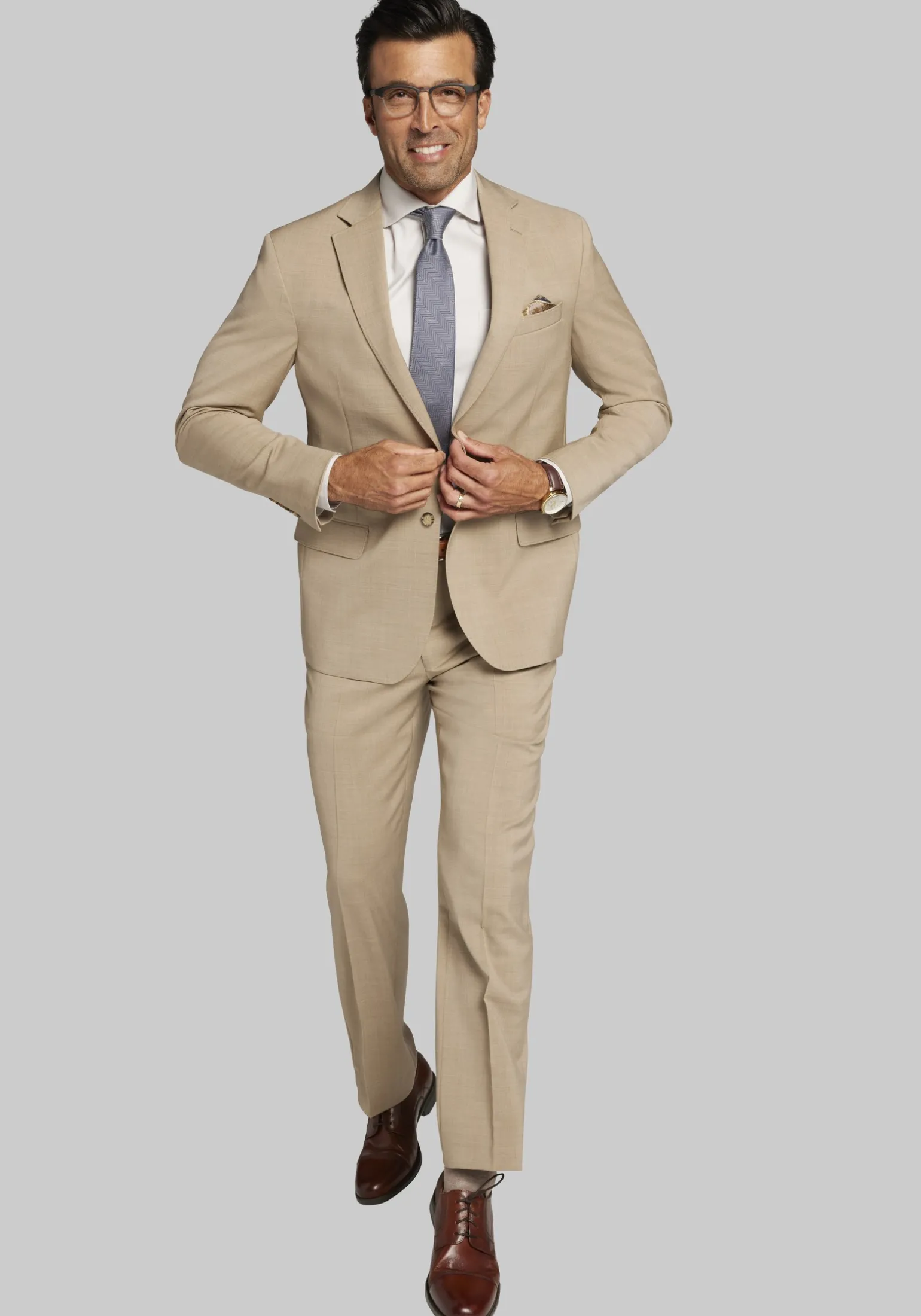 Traveler® Tailored Fit 100% Italian Wool Suit Separate Jacket