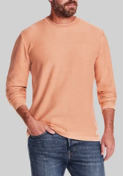 Weatherproof Vintage Tailored Fit Twill Stonewash Sweater