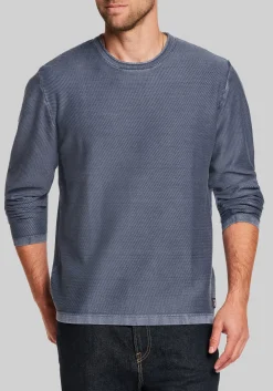 Weatherproof Vintage Tailored Fit Twill Stonewash Sweater