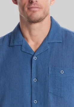 Weatherproof Vintage Traditional Fit Airtex Camp Shirt