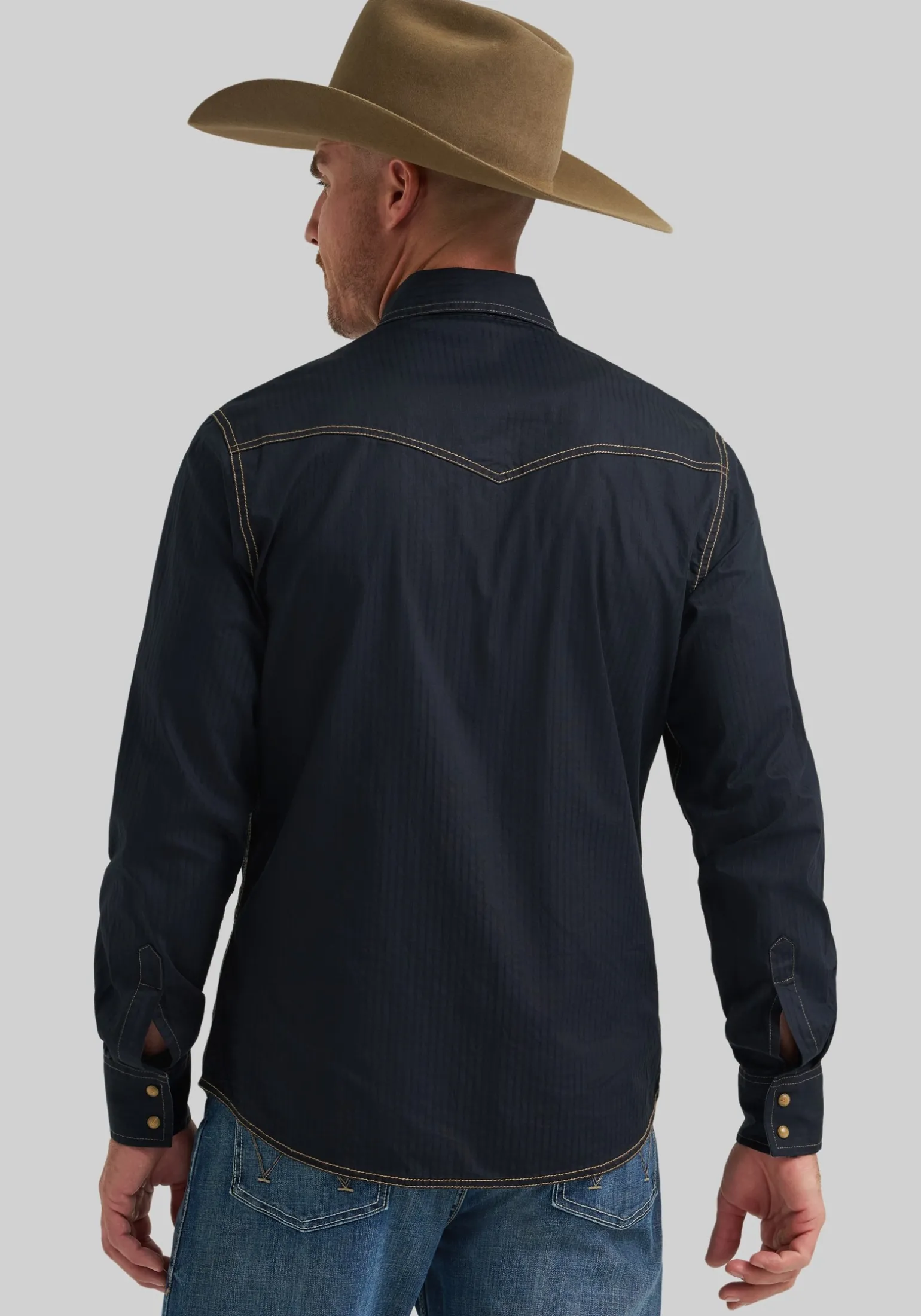 Wrangler Retro Premium Tailored Fit Western Button Up Shirt