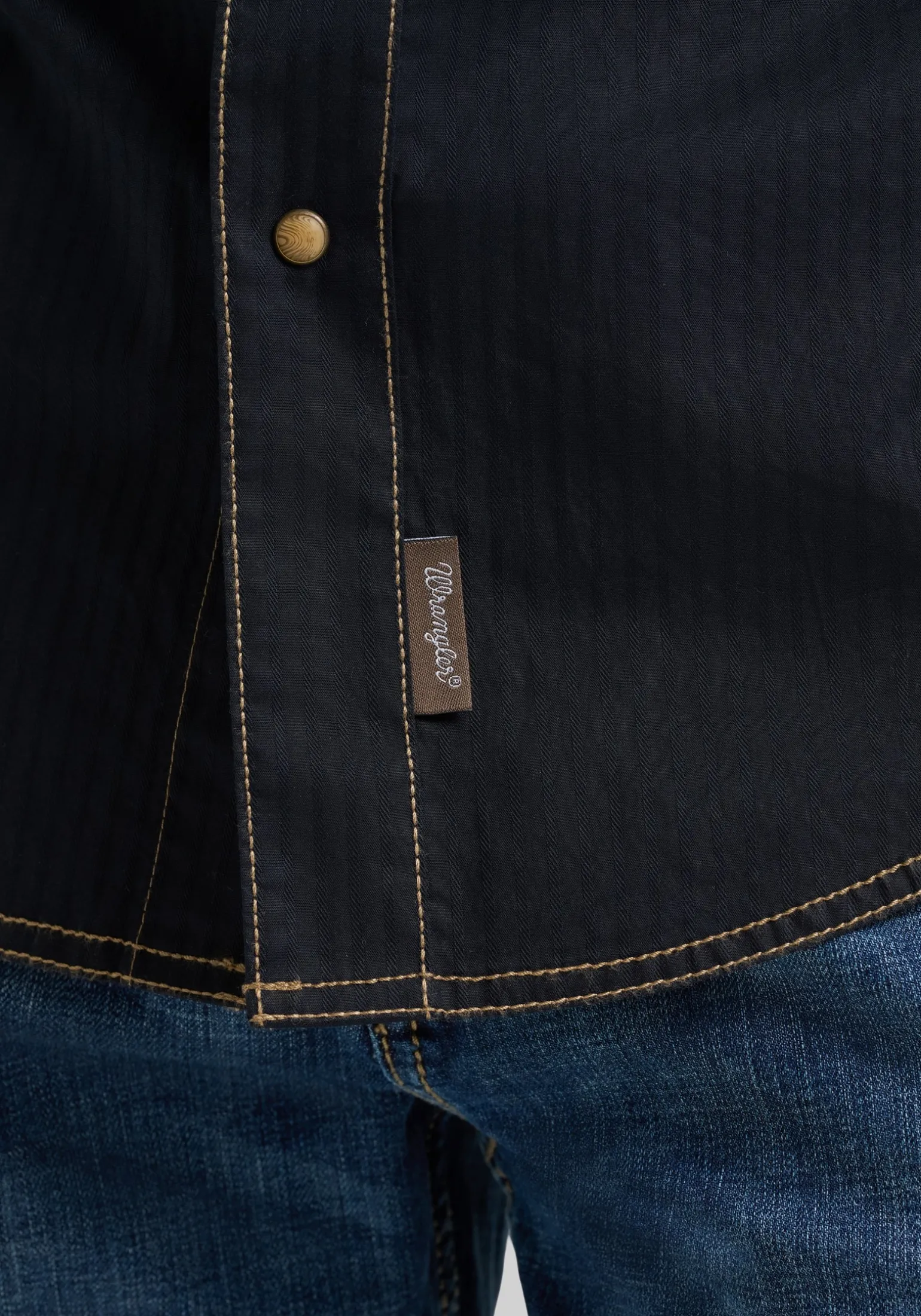 Wrangler Retro Premium Tailored Fit Western Button Up Shirt